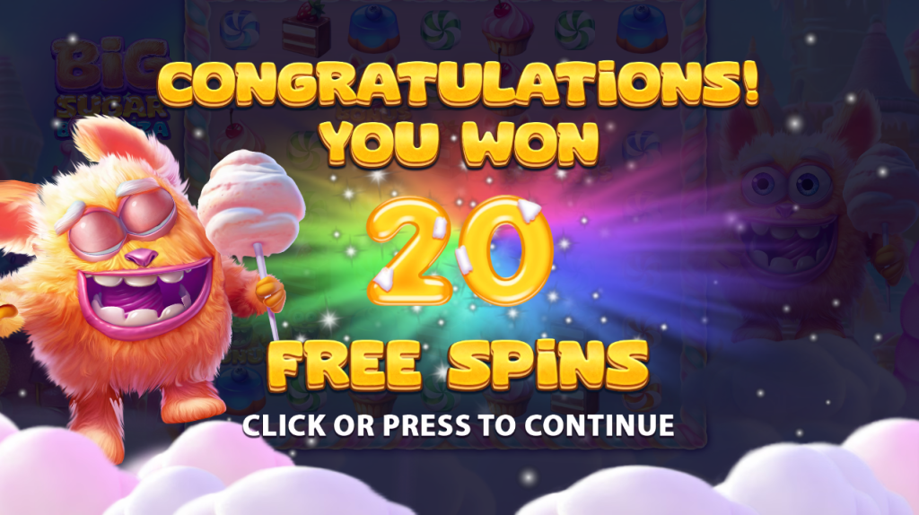 Big Sugar Bonanza Stakelogic Free Spins