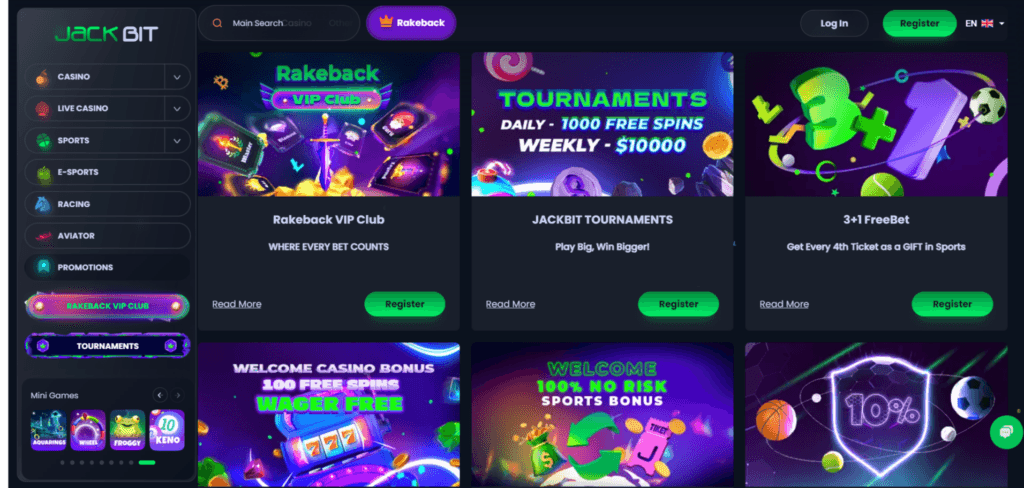 Jackbit Casino Promotions